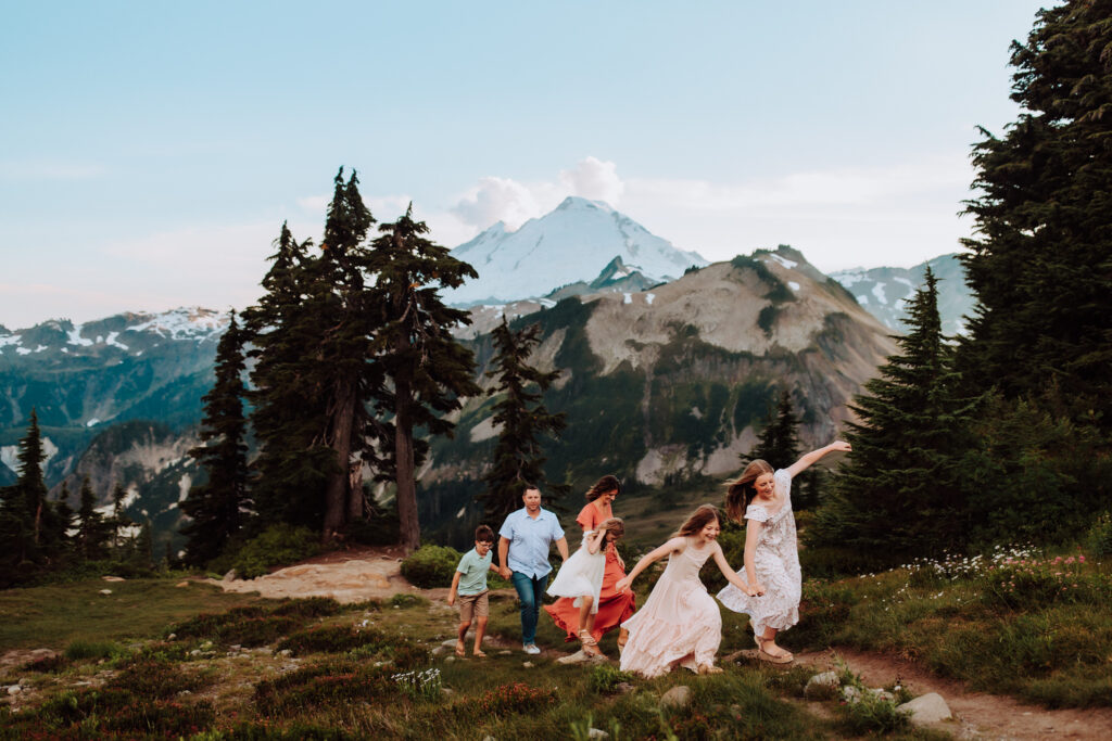mt baker family photography session