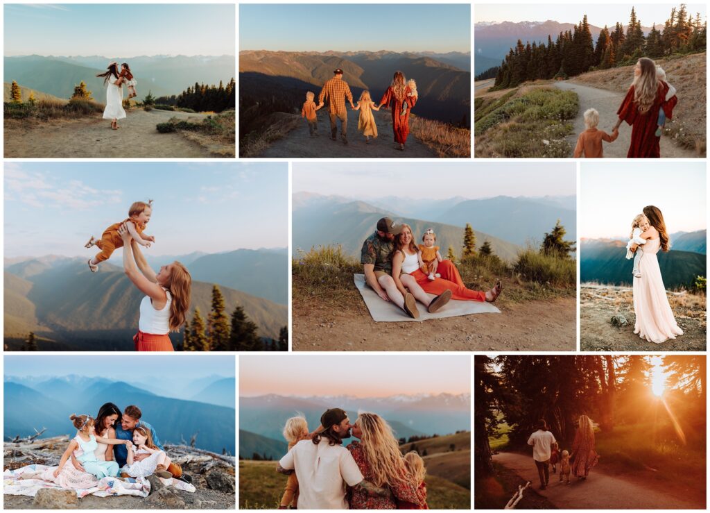 hurricane ridge family photo session