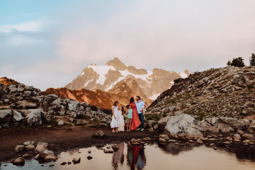 mt baker family photography session