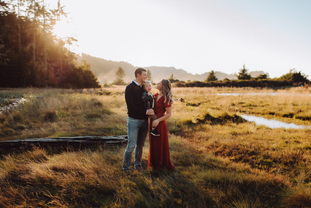 olympic national park beach family session